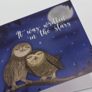 Owls Greetings Card