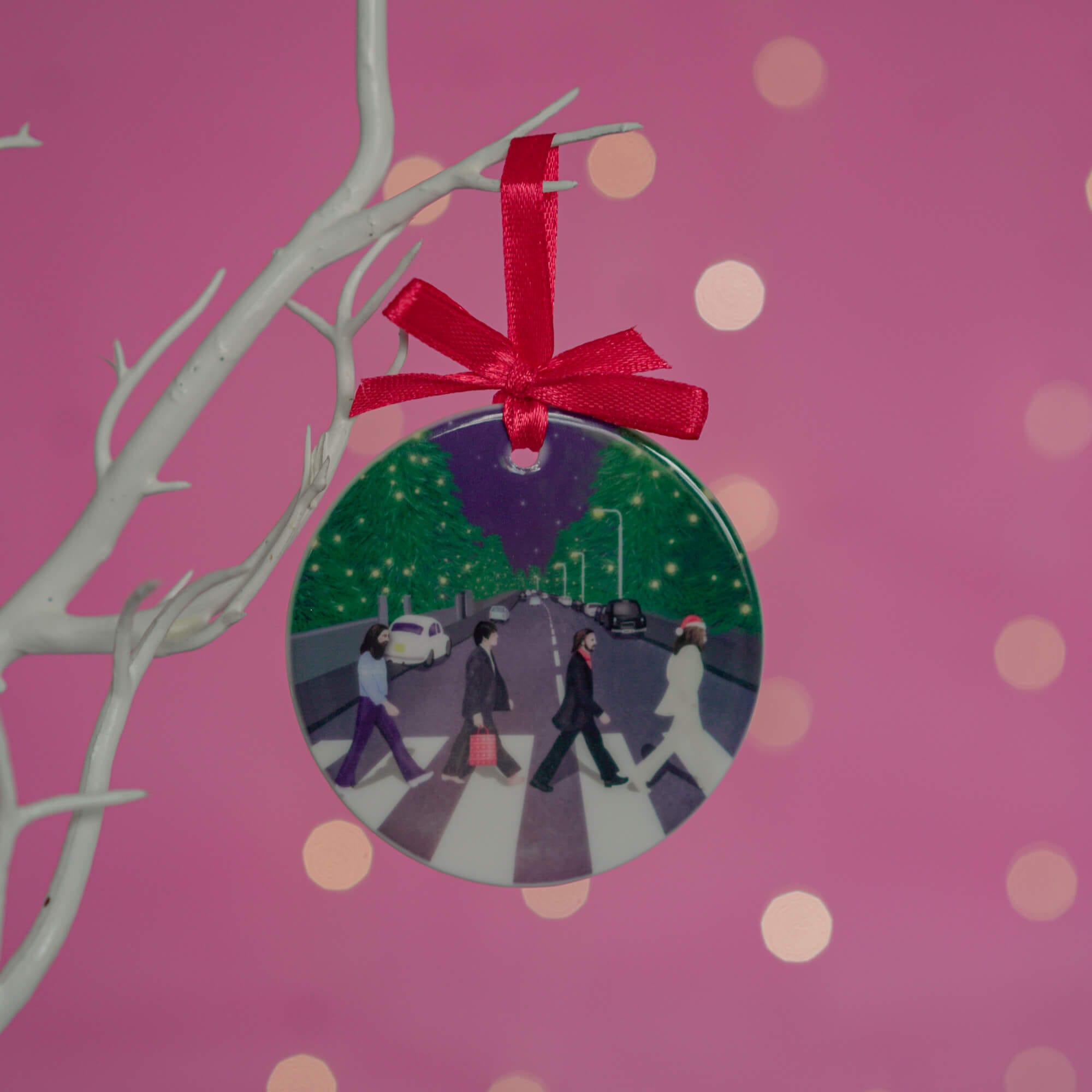 Abbey Road Inspired Bauble