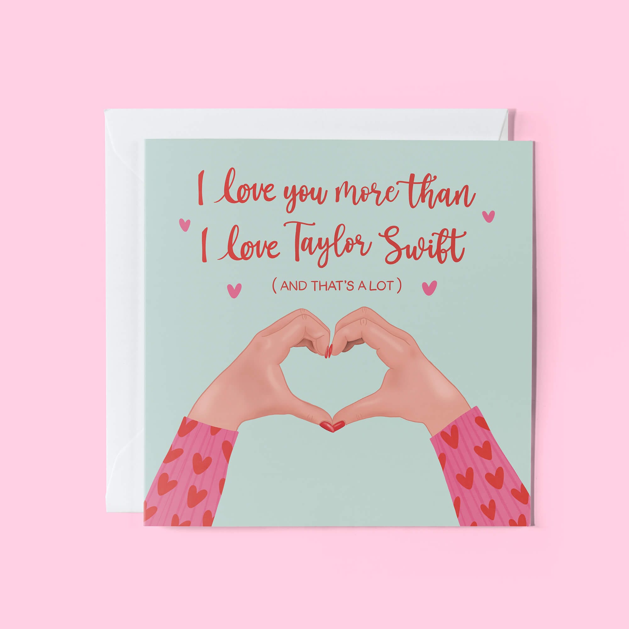 Taylor Swift Valentines day card