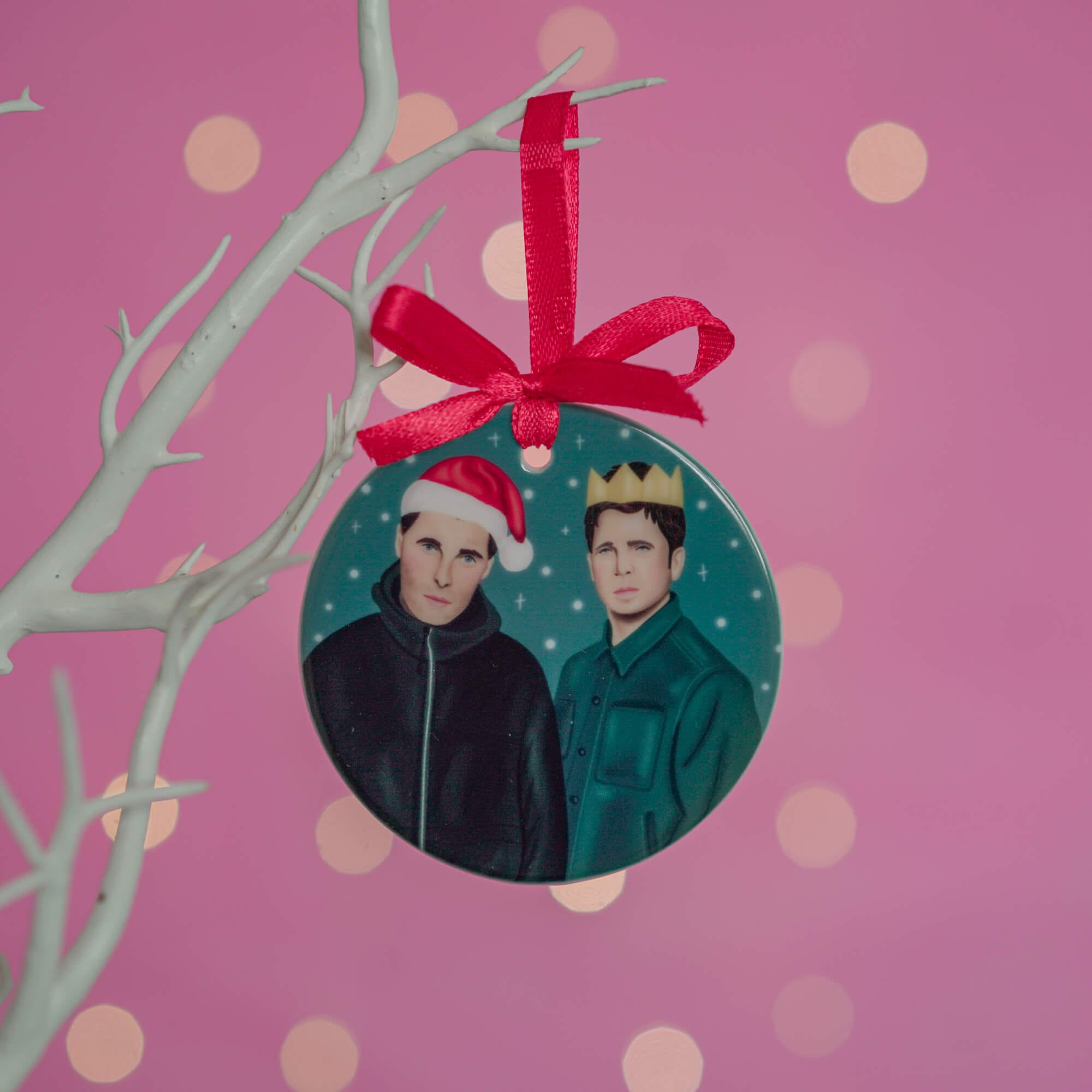 Oasis Inspired Ceramic Bauble